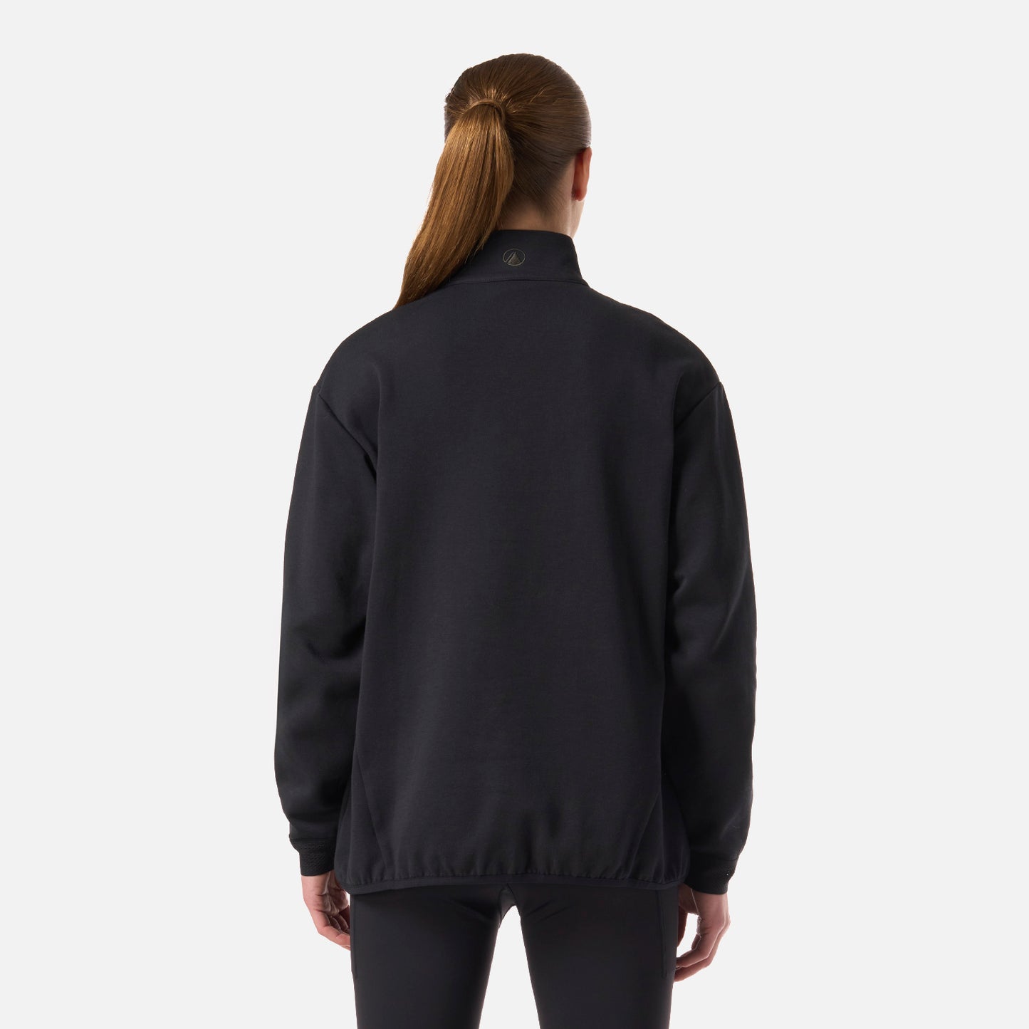 Polerón Mujer DownStreet 1/4 Zip Sweatshirt Negro Lippi