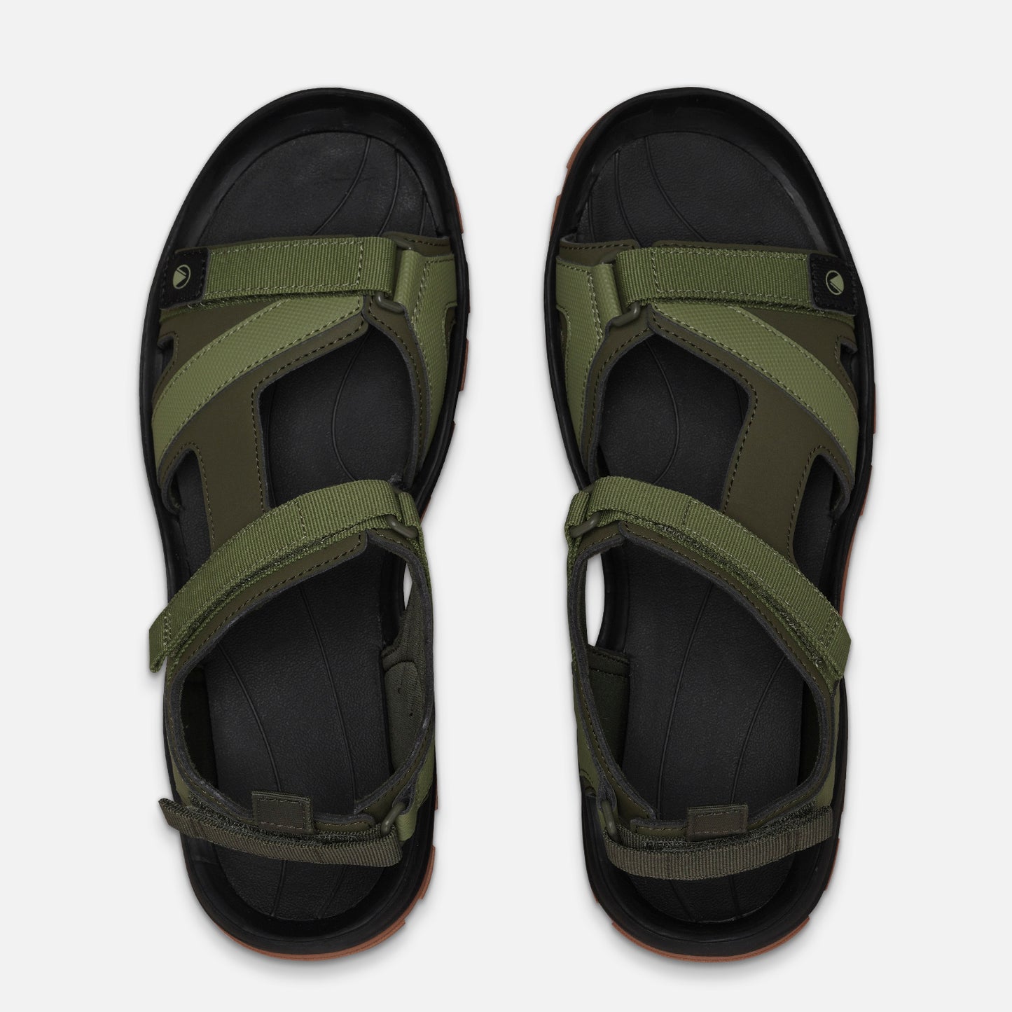 Sandalia Hombre Go Out Verde Lippi