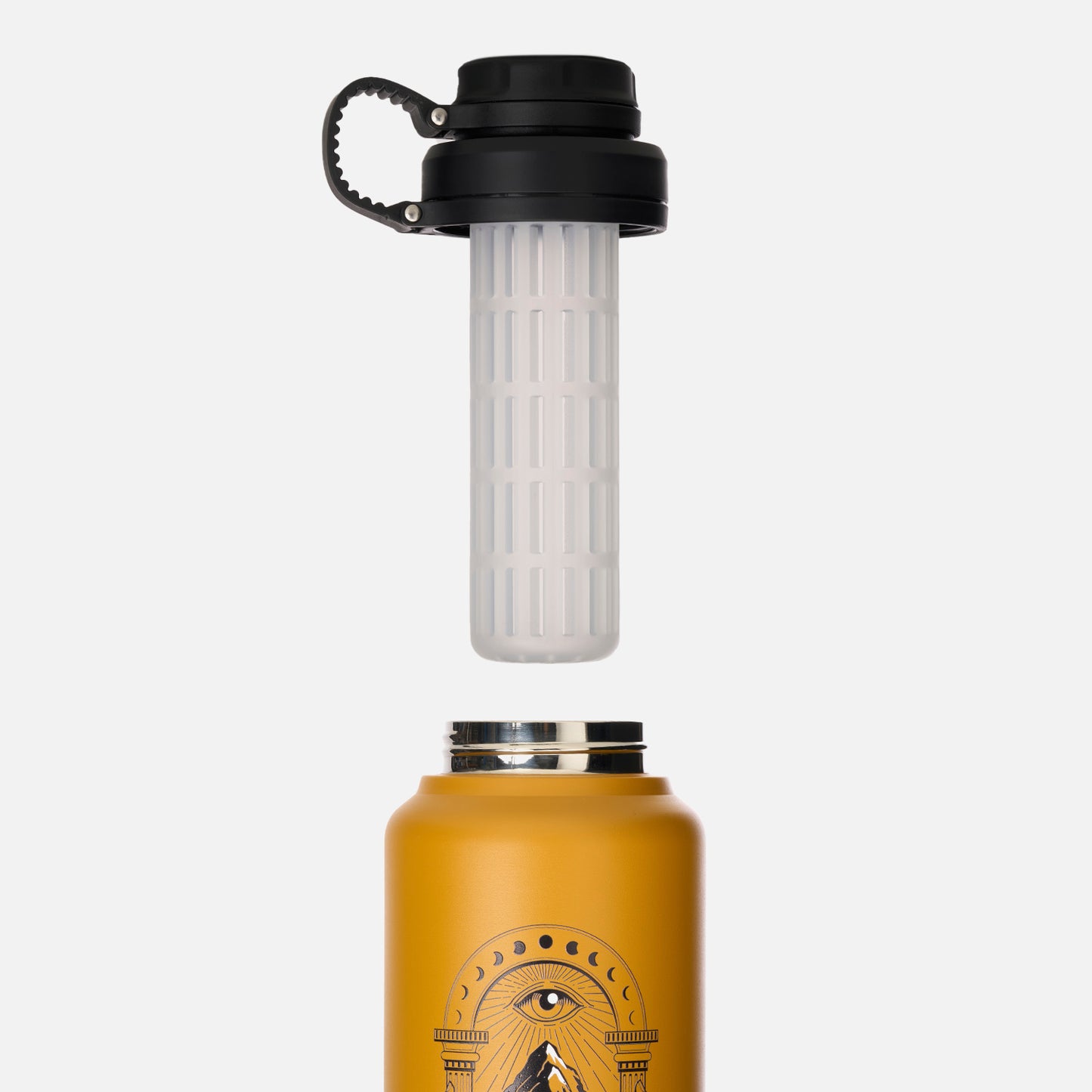 Botella Chucao Mostaza Haka Honu