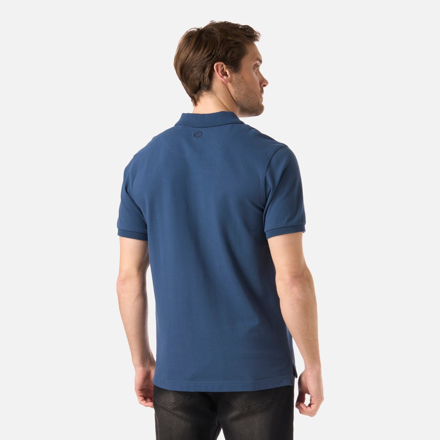 Polera Hombre First Class Elastic Polo Azul Oscuro Lippi