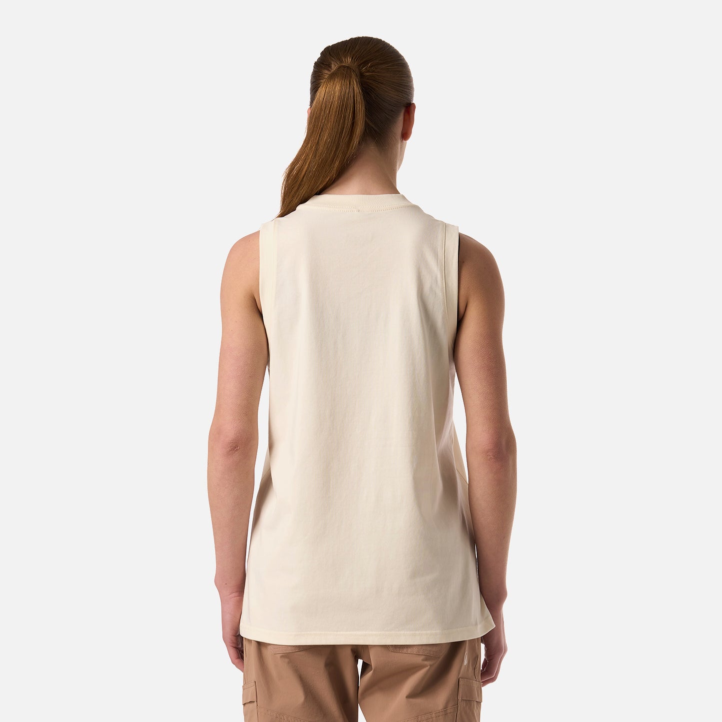 Polera Mujer Boulder T-Shirt Crema Lippi