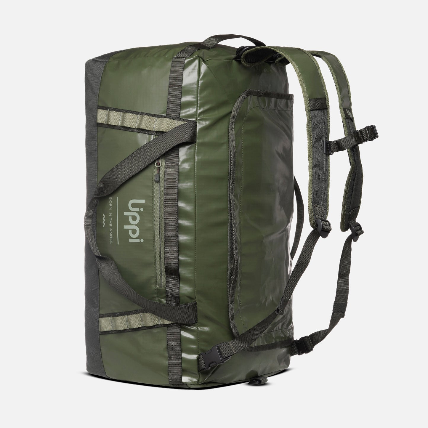 Bolso Venture Duffle 70L Verde Militar Lippi