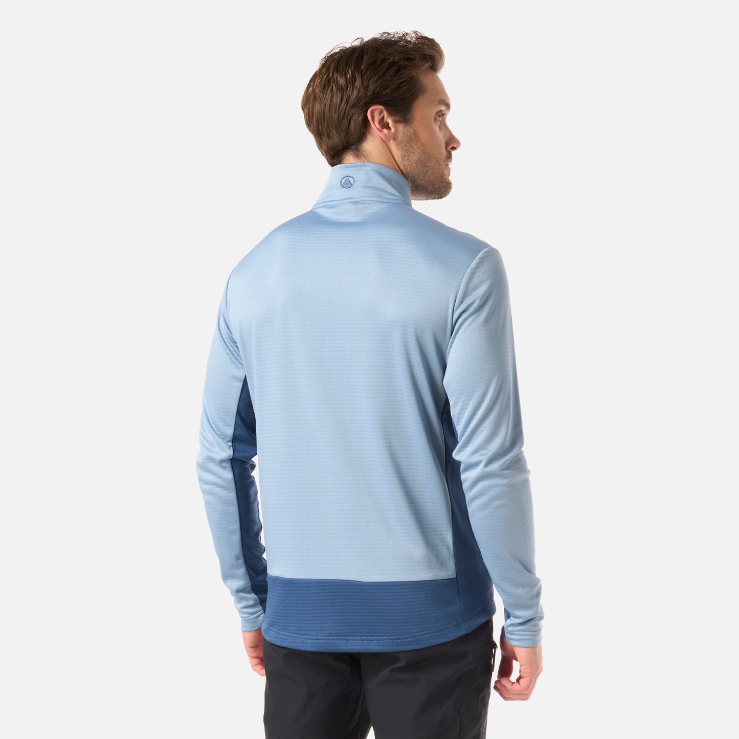 Polerón Hombre Numan Nano-F Sweatshirt Azul Piedra Lippi