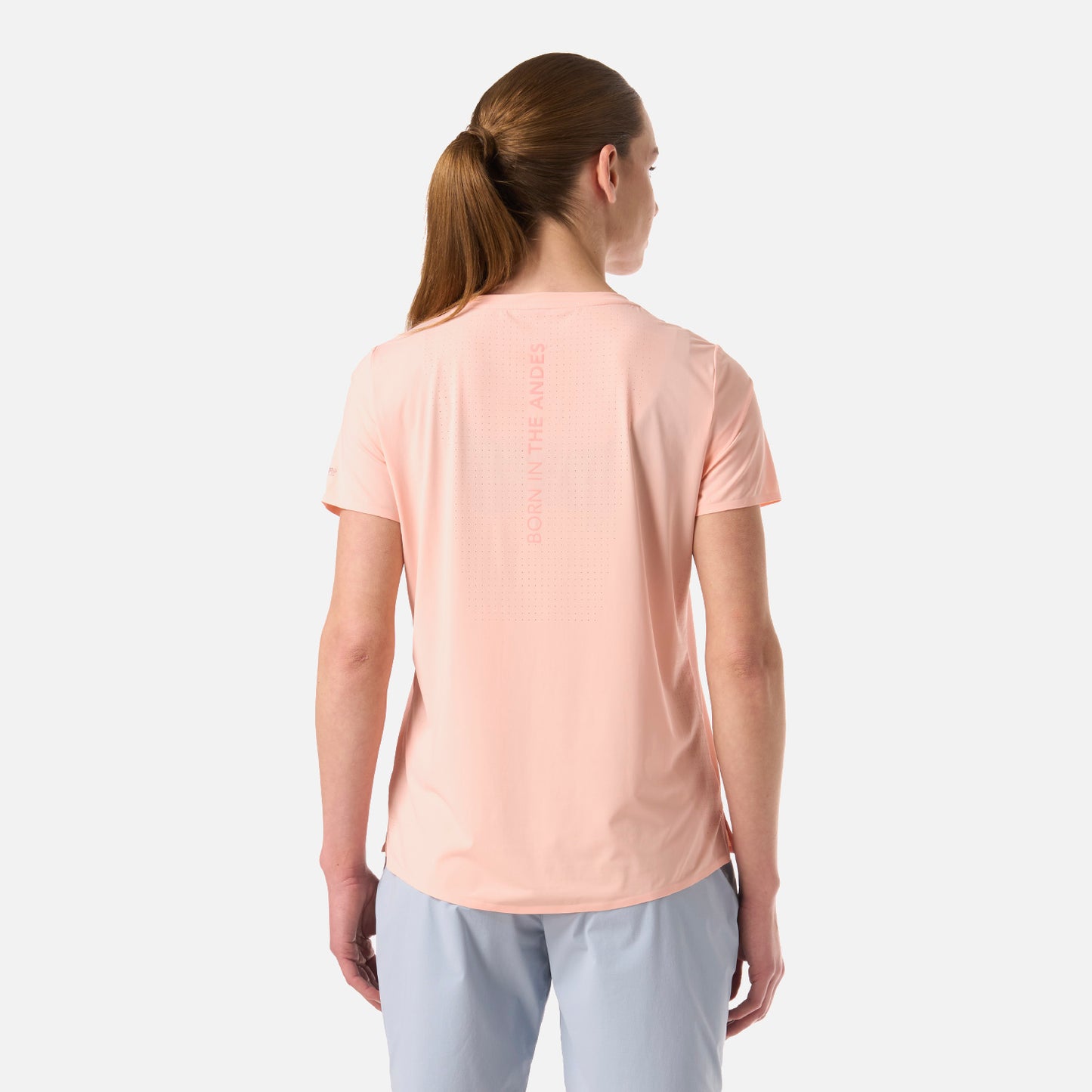 Polera Mujer Air Q-Dry T-Shirt Coral Lippi