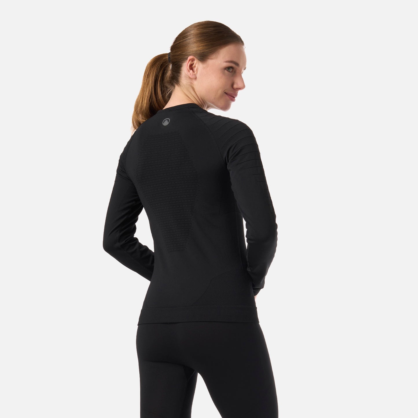Primera Capa Mujer Skintec Active Warm Top Negro Lippi