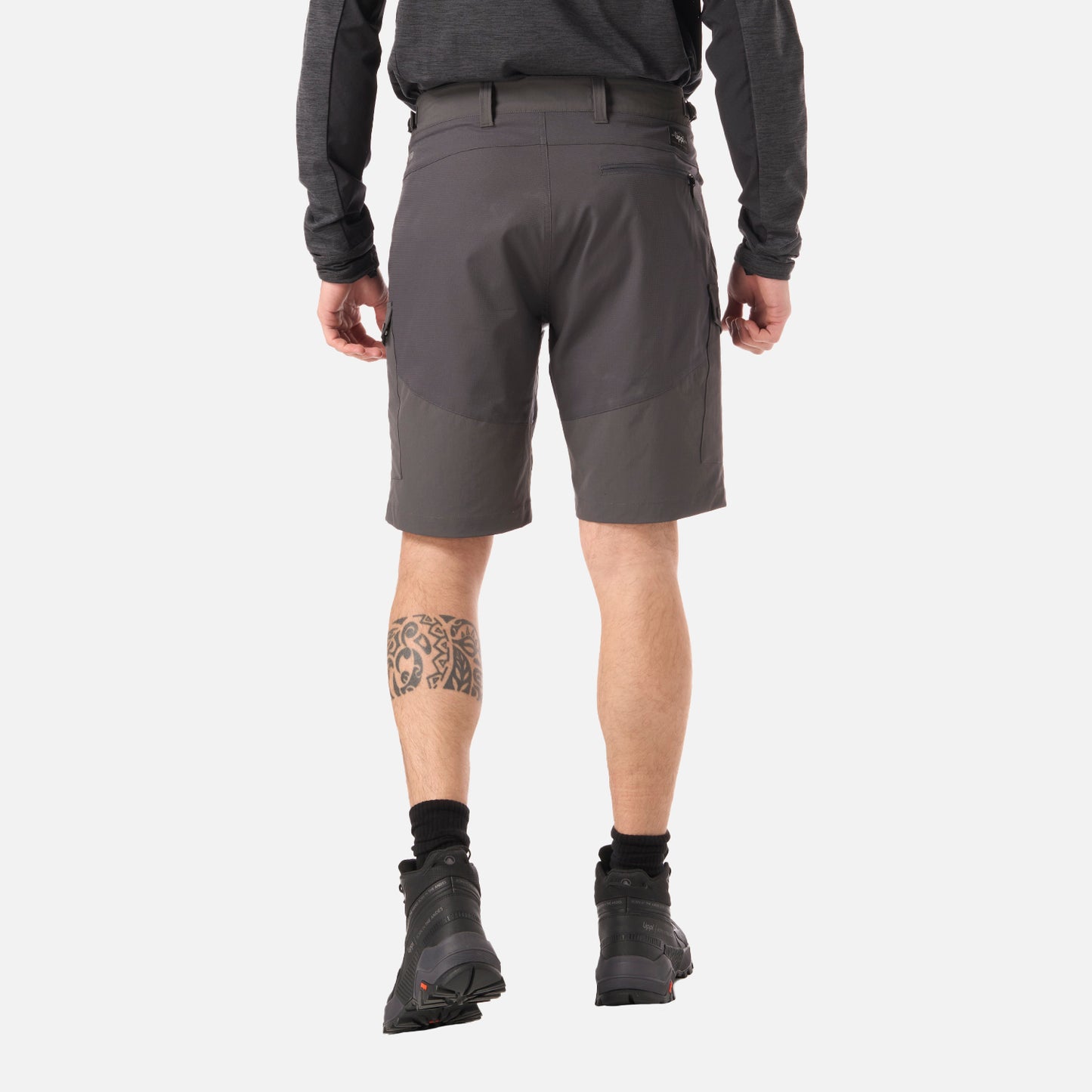 Short Hombre Lennox Q-Dry Shorts Gris Medio Lippi