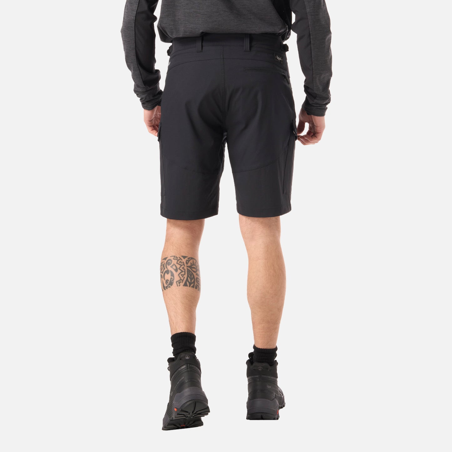 Short Hombre Lennox Q-Dry Shorts Negro Lippi