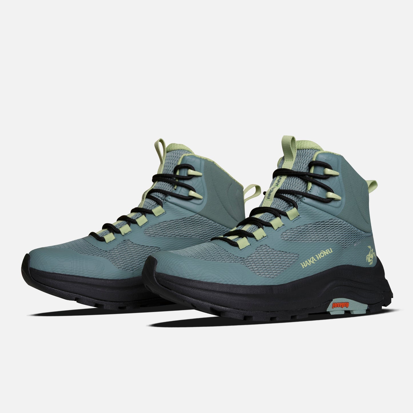 Zapatilla Mujer Huillin Alto Jade/Menta Haka Honu
