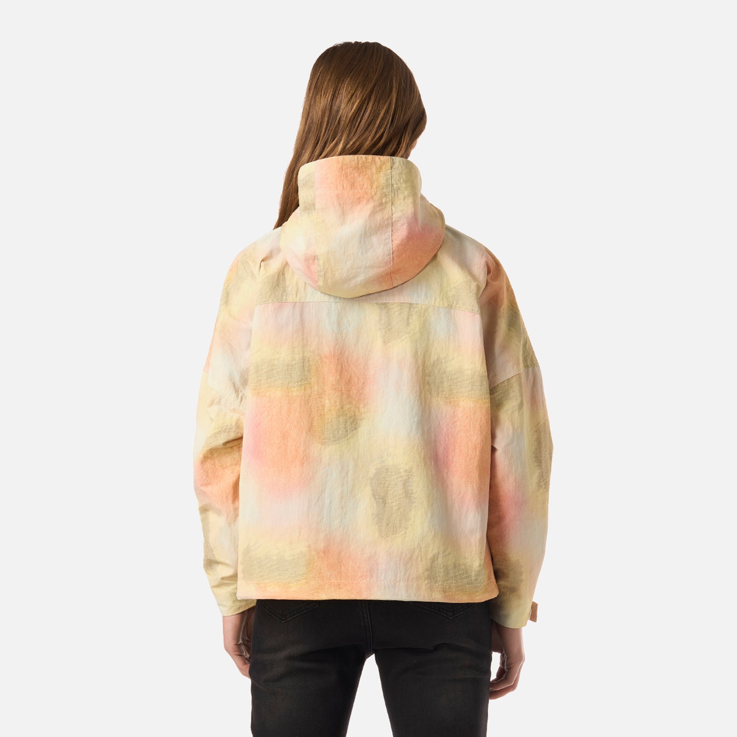 Chaqueta Mujer CityMe WindBreaker Hoody Jacket Print Damasco Lippi