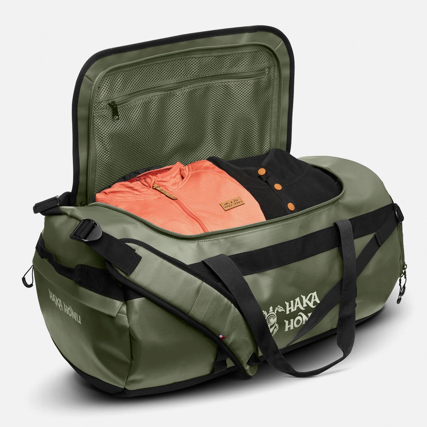 Bolso  Duffle 50L Verde Militar Haka Honu