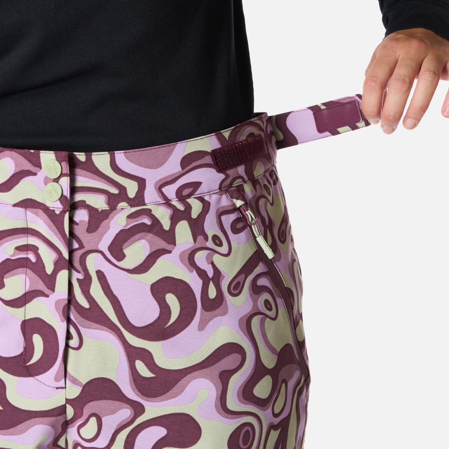 Pantalón Mujer Kunk Print Malva Haka Honu