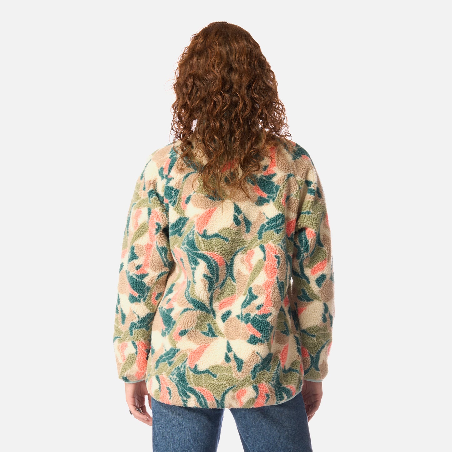 Polar Mujer Zip-porrito Print Celeste Haka Honu