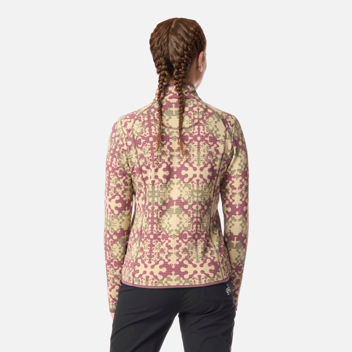 Polerón Mujer Taina Print Lila Haka Honu