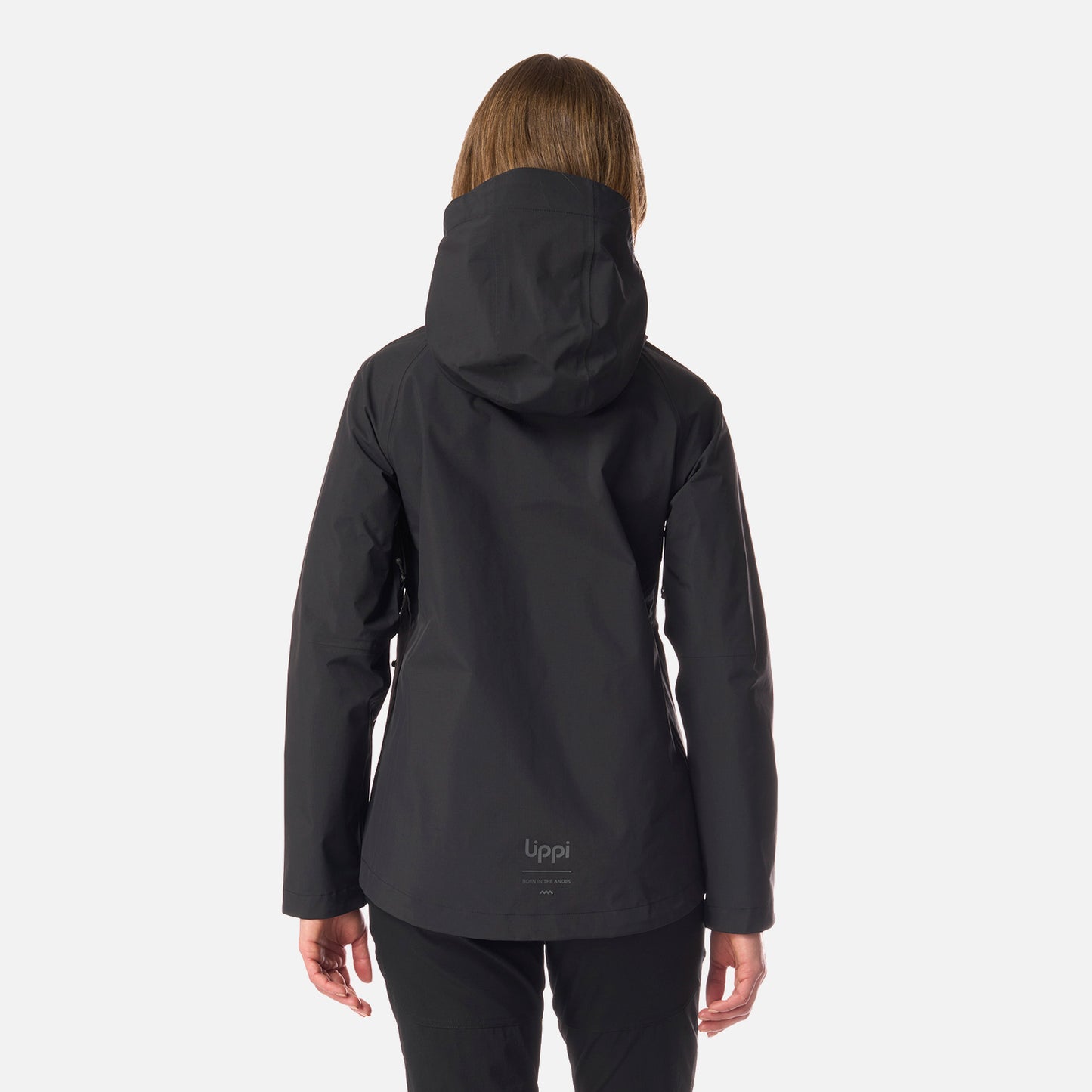 Chaqueta Mujer Alpine B-Dry Hoody Jacket Negro Lippi