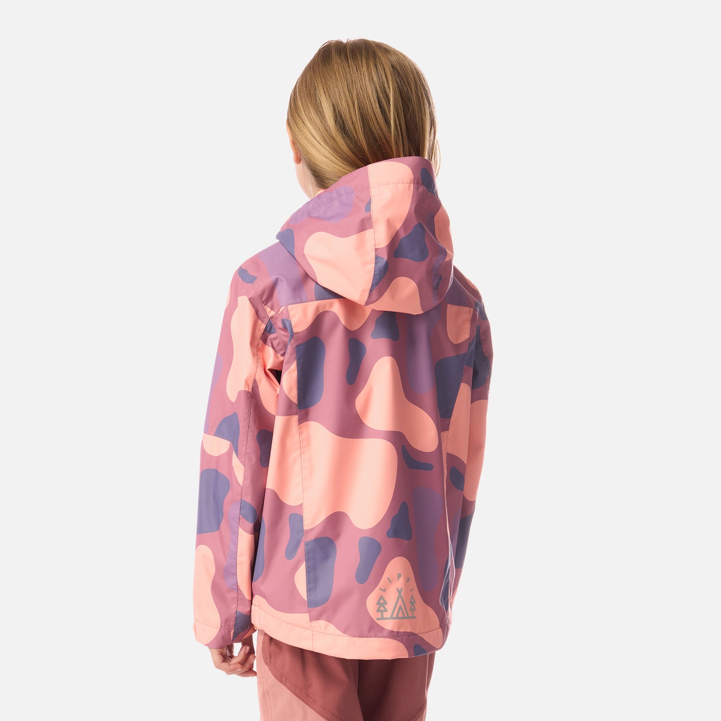Chaqueta Niña Blizzard B-Dry Hoody Jacket Print Rosa Oscuro Lippi