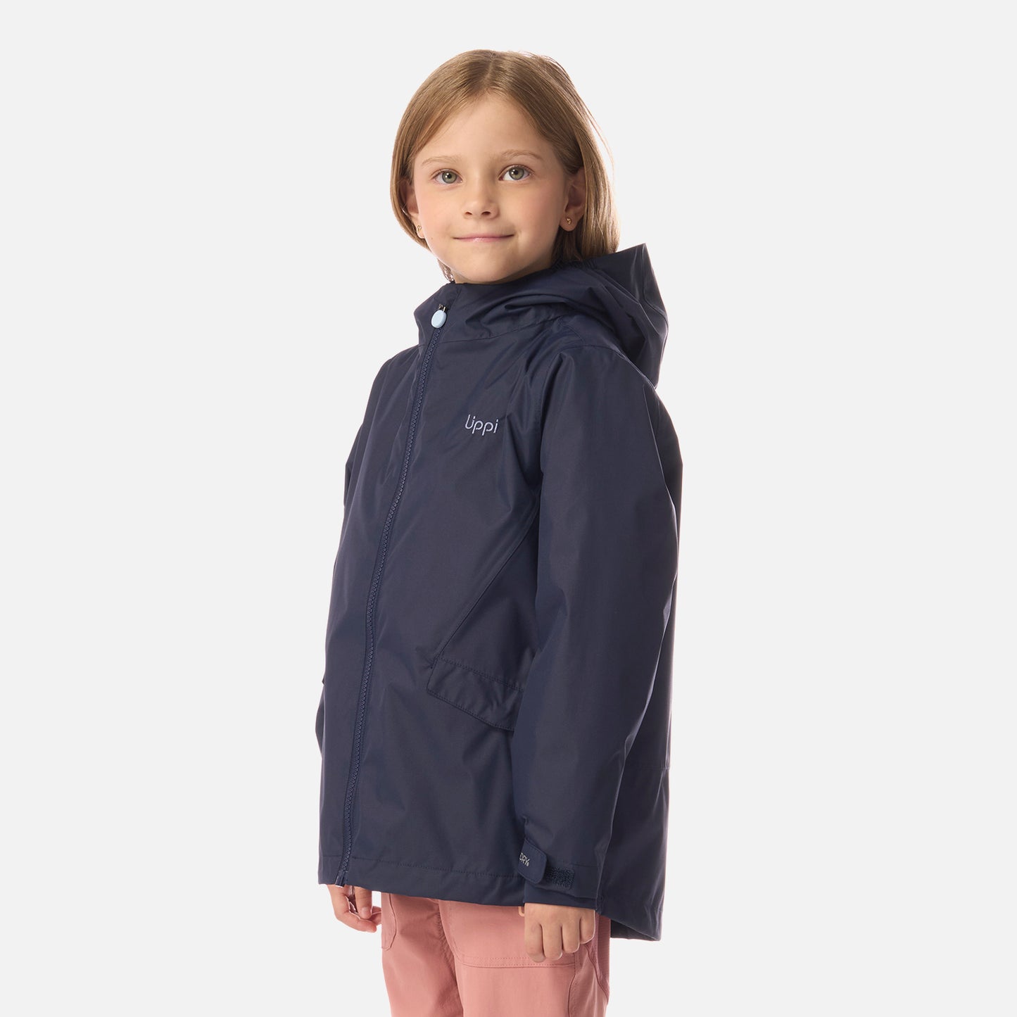 Chaqueta Niña Snowball Fusion-3 Hoody Jacket Azul Marino Lippi