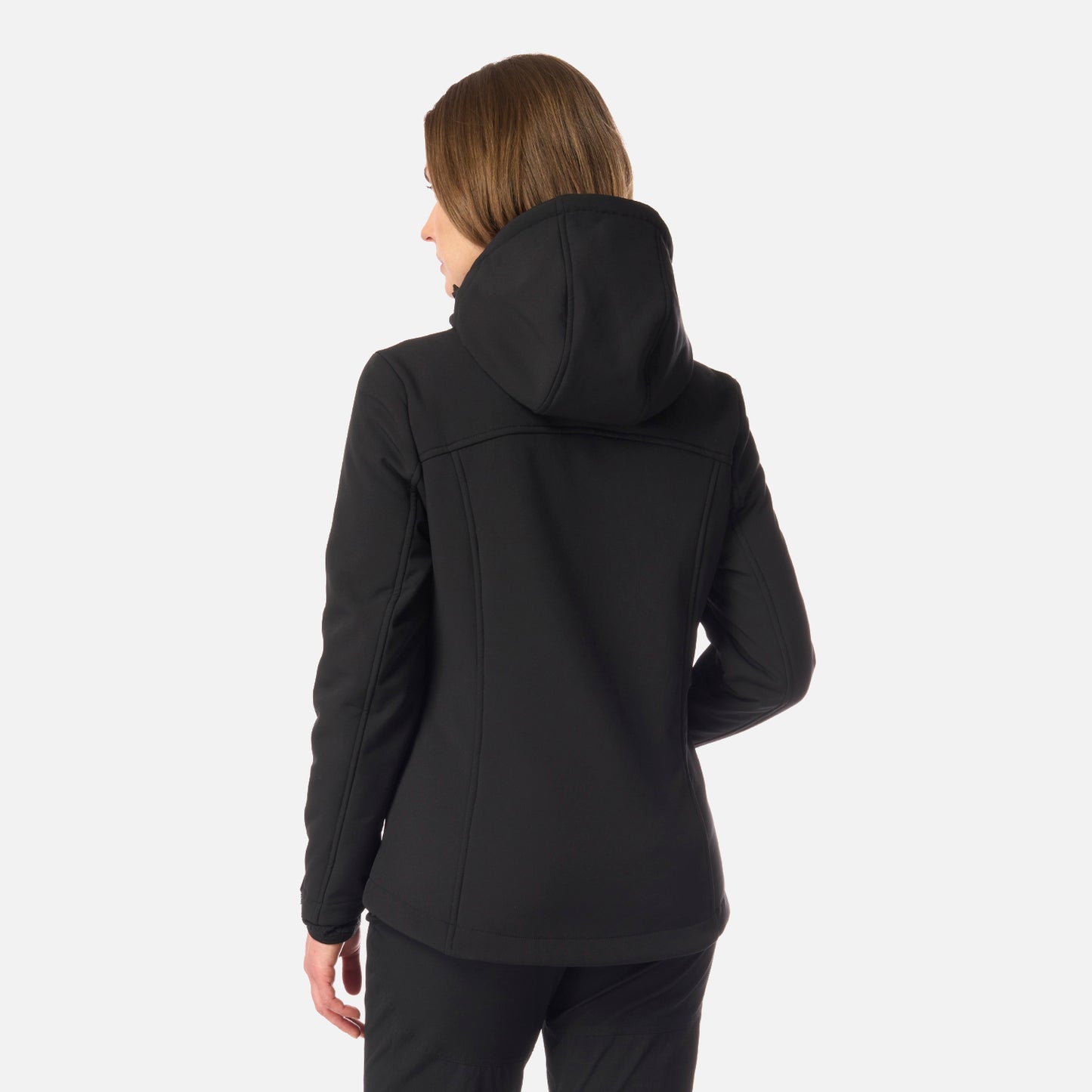 Chaqueta Mujer Macaya Softshell Hoody Jacket Negro Lippi