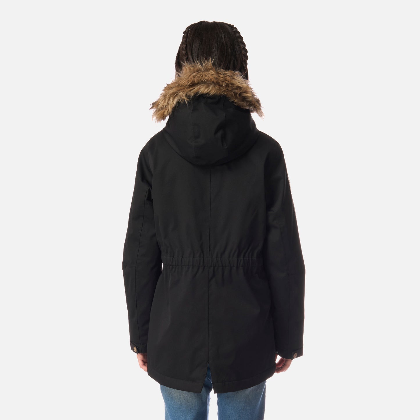 Chaqueta Teen Girl Roble B-Dry Hoody Jacket Negro Lippi
