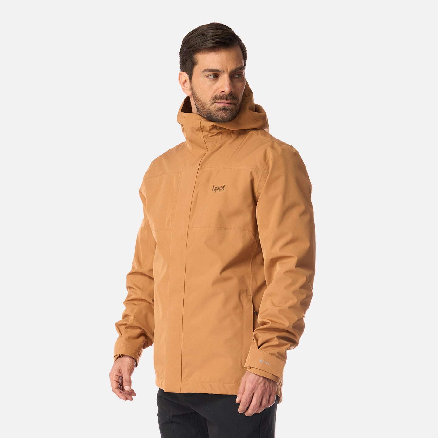 Chaqueta Hombre Tres Cruces Fusion-3 Hoody Jacket Cafe Claro Lippi