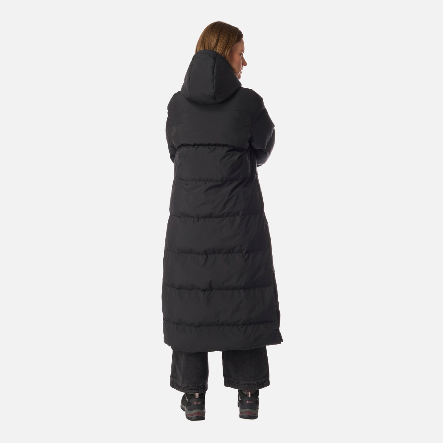 Chaqueta Mujer Long And Warm Steam-Pro Hoody Jacket Negro Lippi
