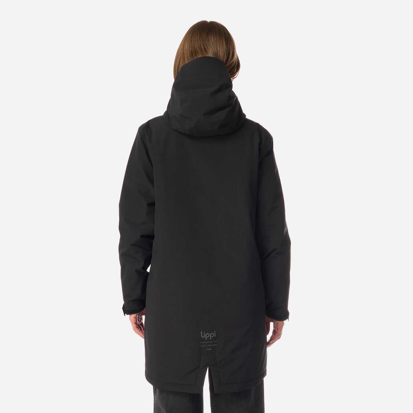 Chaqueta Mujer Mountains Live B-Dry Down Long Jacket Negro Lippi