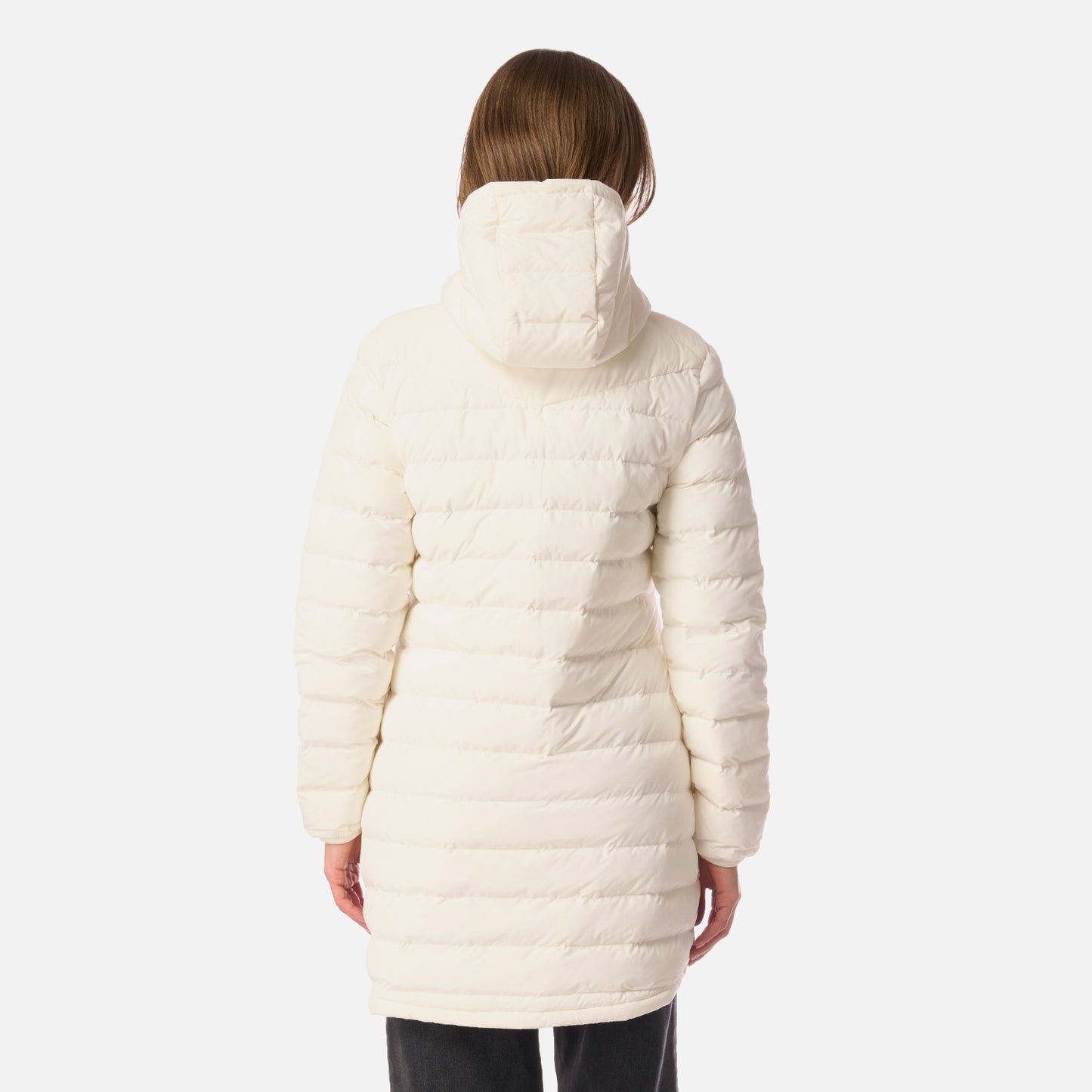 Chaqueta Mujer Snowmass Long Steam-pro Hoody Jacket Crema Lippi