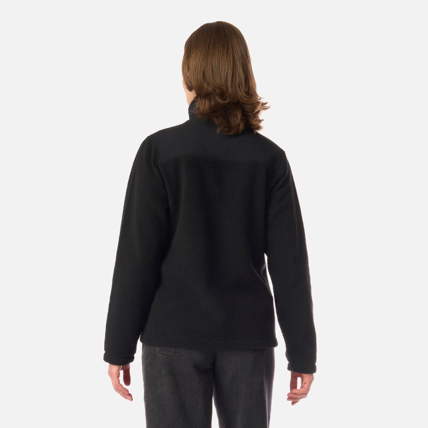 Polar Mujer Glaciar Sherpa-Pro Jacket Negro Lippi