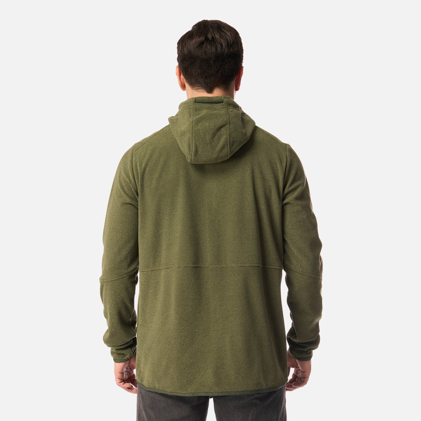 Polar Hombre Stripes Nano-F Full Zip Hoody Verde Militar Lippi