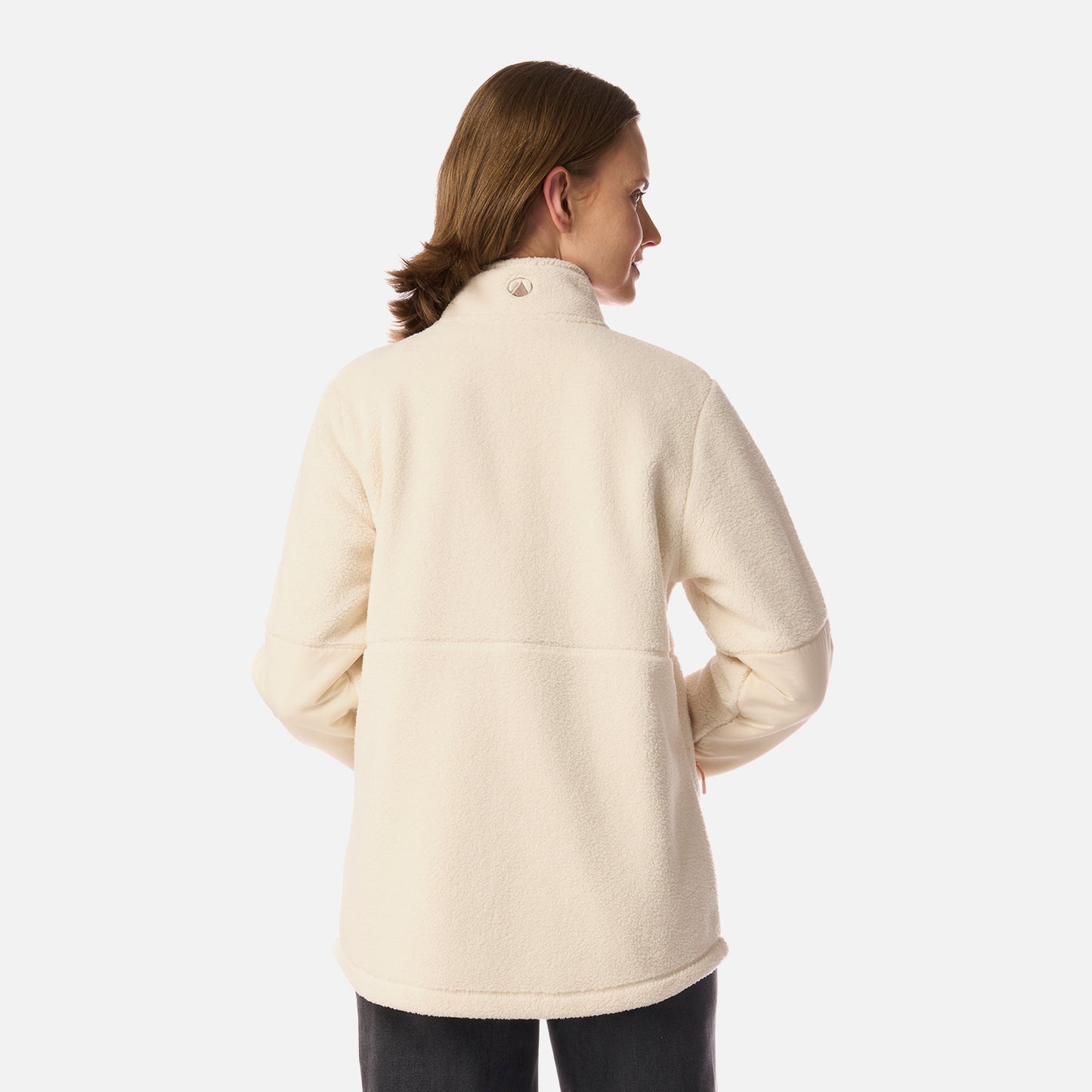 Polar Mujer Hug-like Shaggy-Pro Jacket Crema Lippi