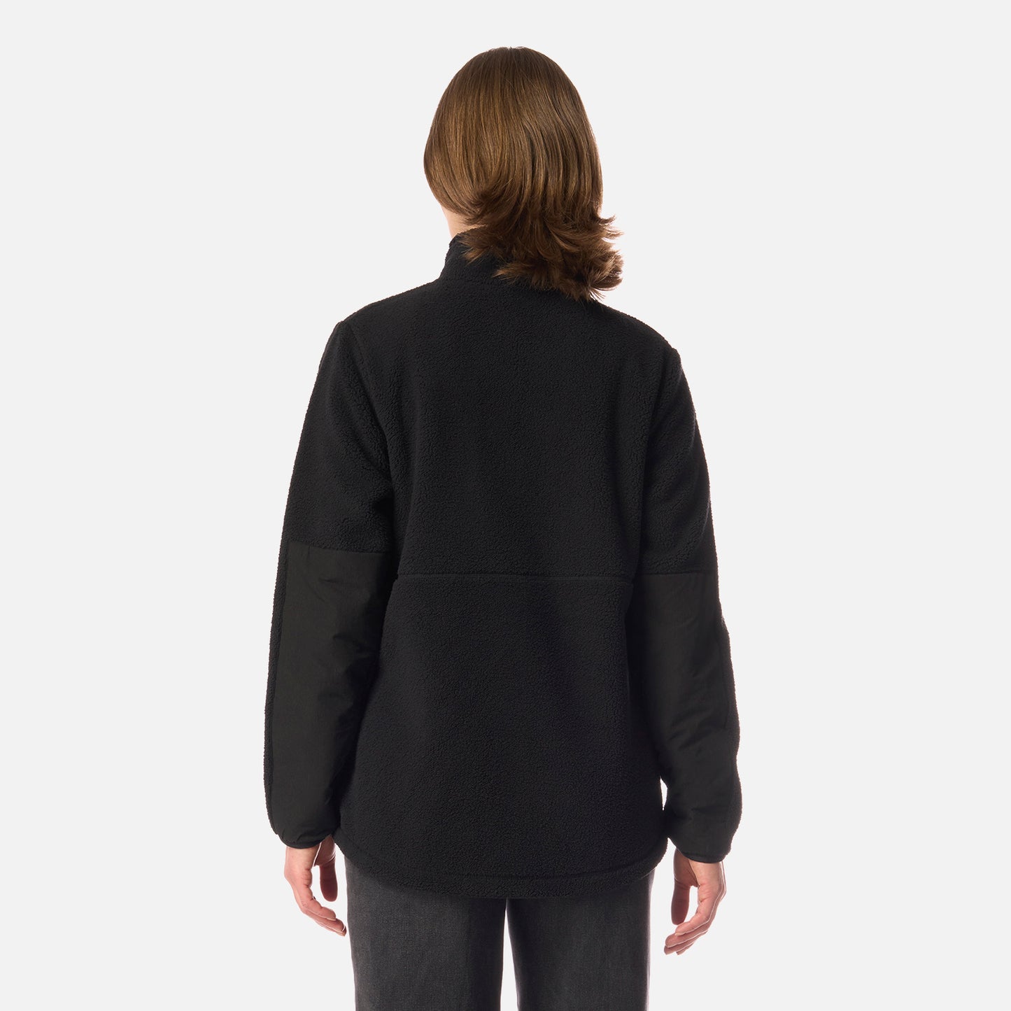 Polar Mujer Hug-like Shaggy-Pro Jacket Negro Lippi