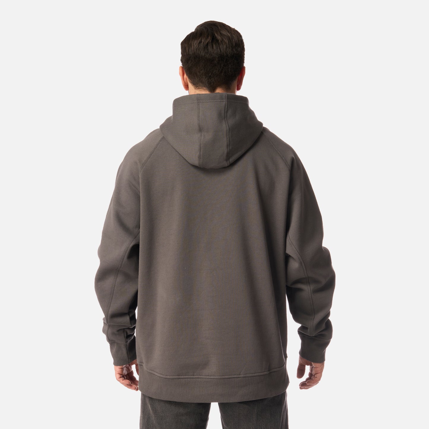 Polerón Hombre Insigne Hoody Sweatshirt Front Print Gris Medio Lippi