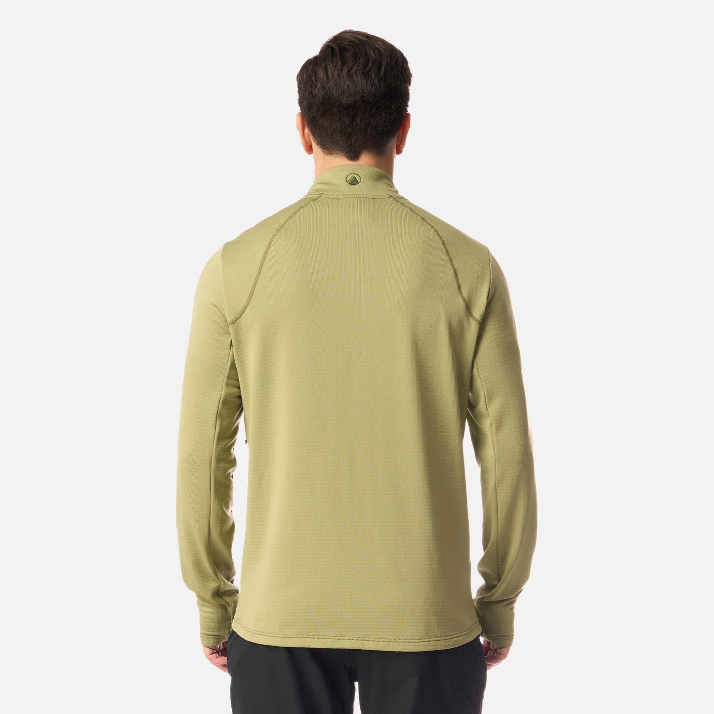 Polerón Hombre Viedma 1000 Nano-F Full Zip Verde Lippi