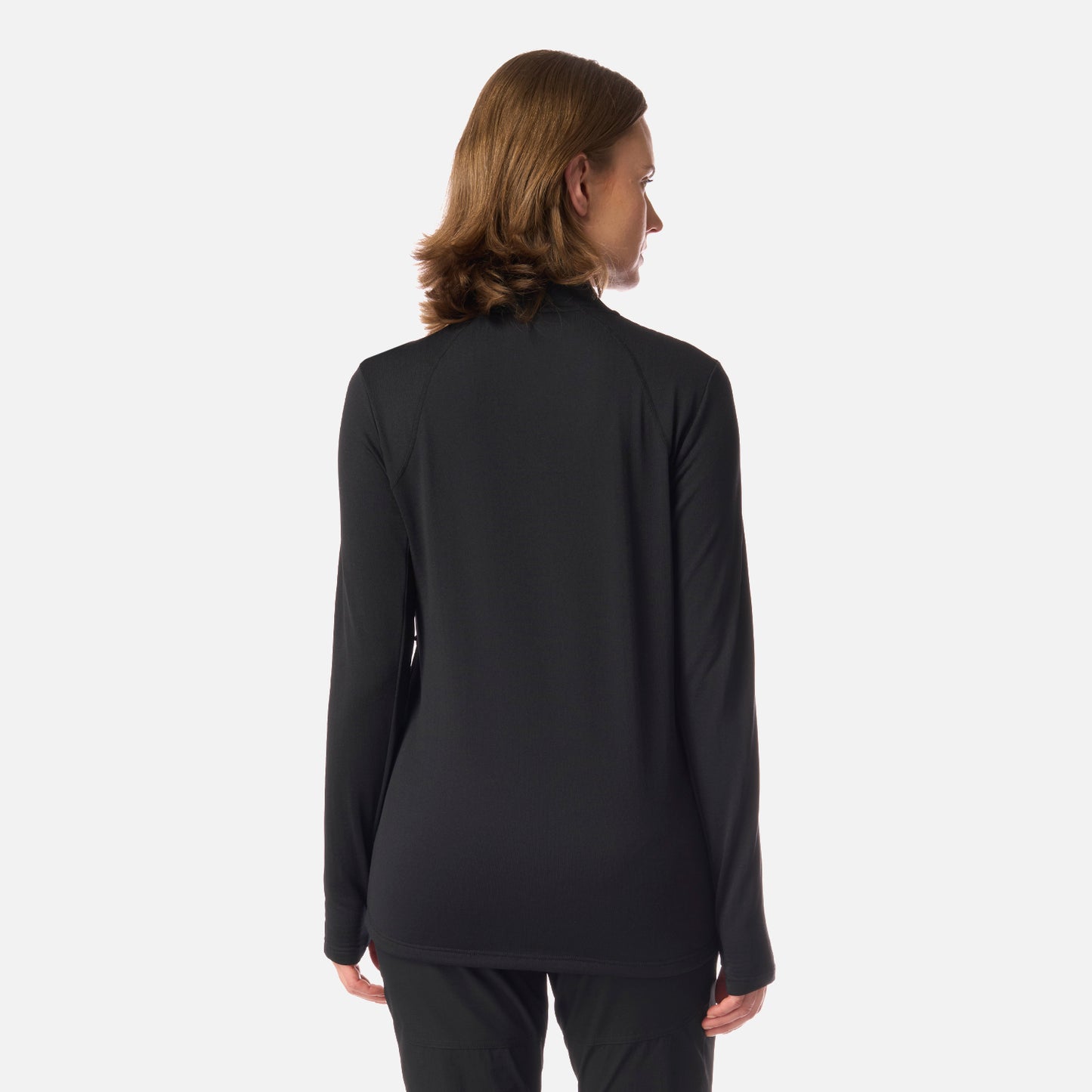 Polerón Mujer Viedma 1000 Nano-F Full Zip Negro Lippi