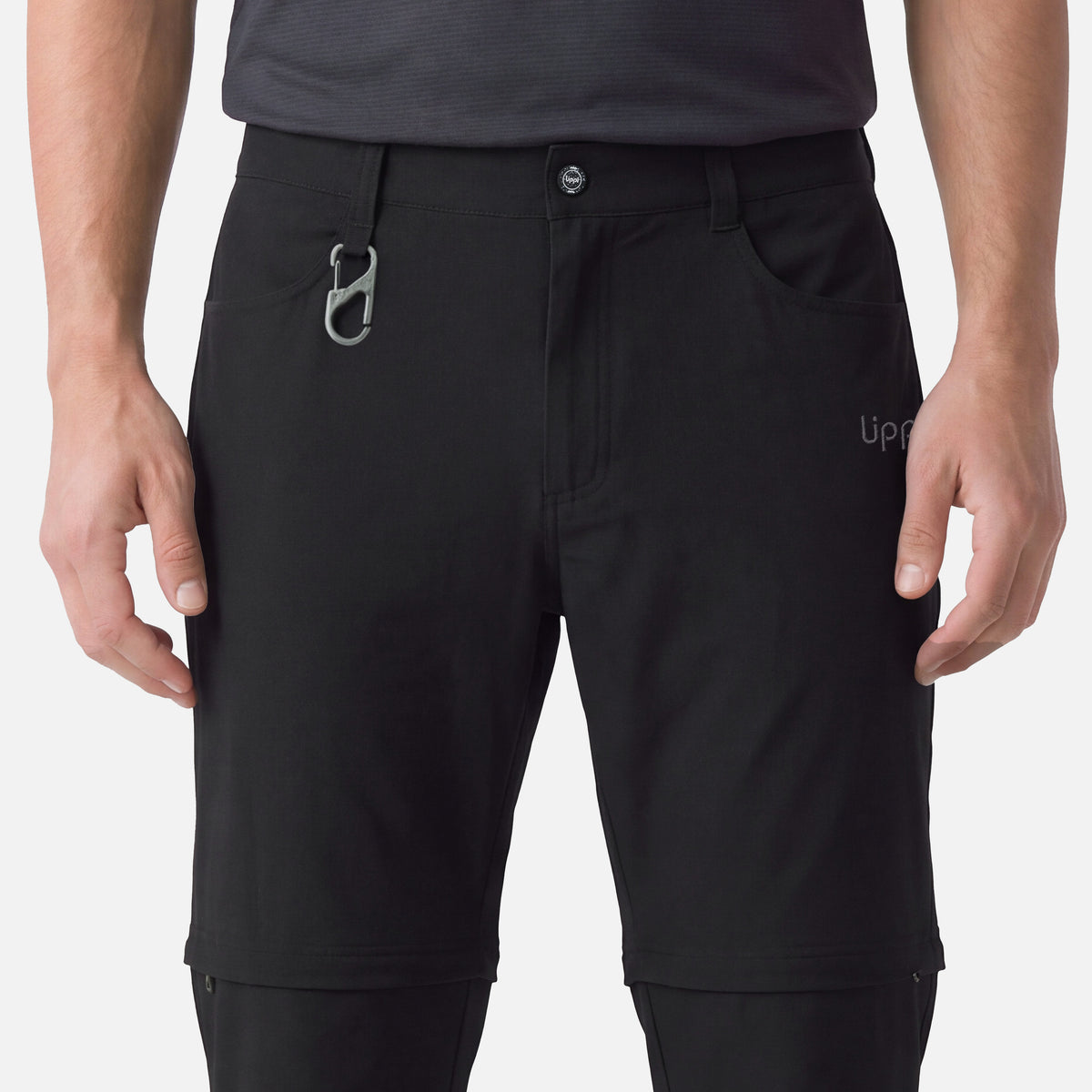Pantalón Hombre Lennox Q-Dry Mix-2 Pants Negro Lippi
