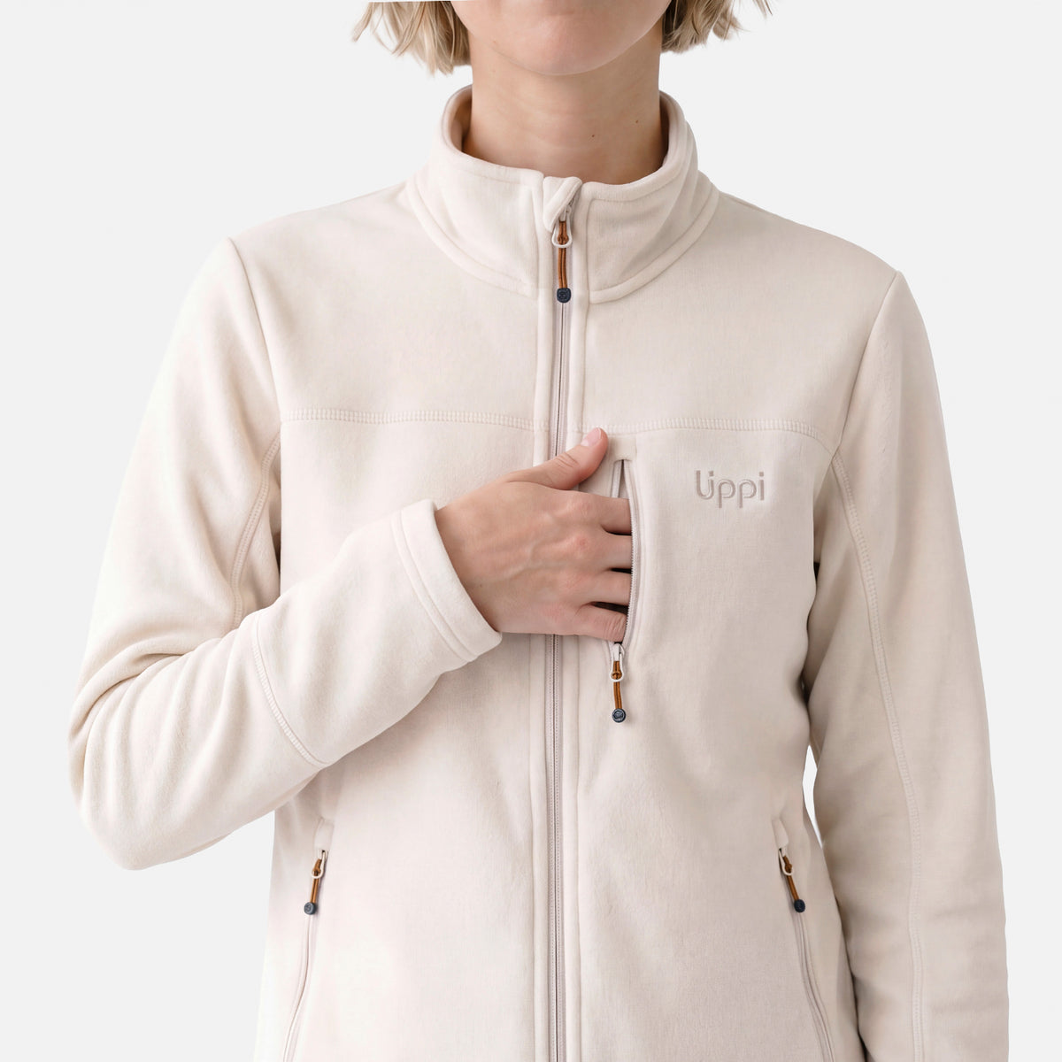 Polar Mujer Paicavi Therm-Pro Jacket Beige Lippi