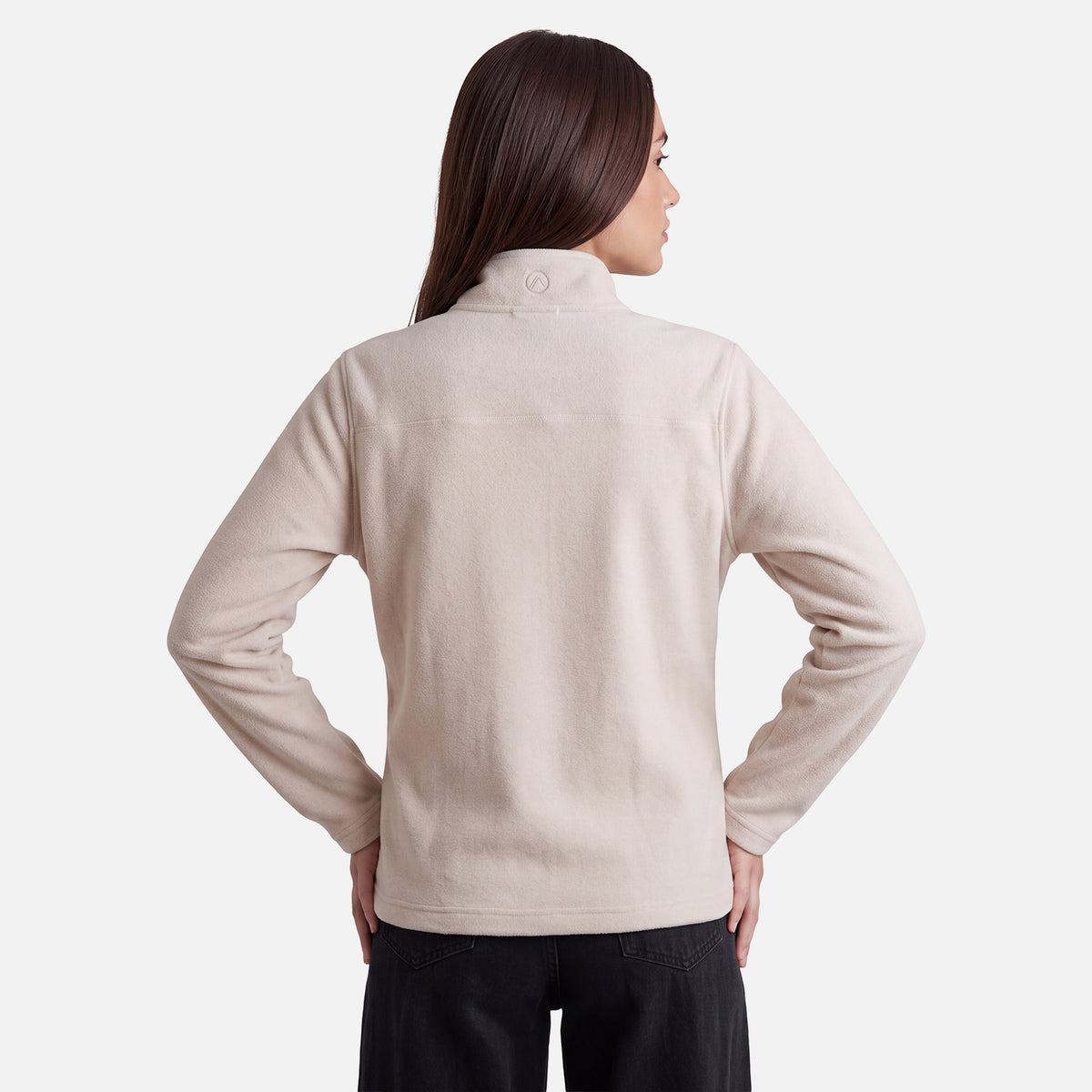 Polar Mujer Elemental Therm-Pro 1/4 Zip Beige Lippi