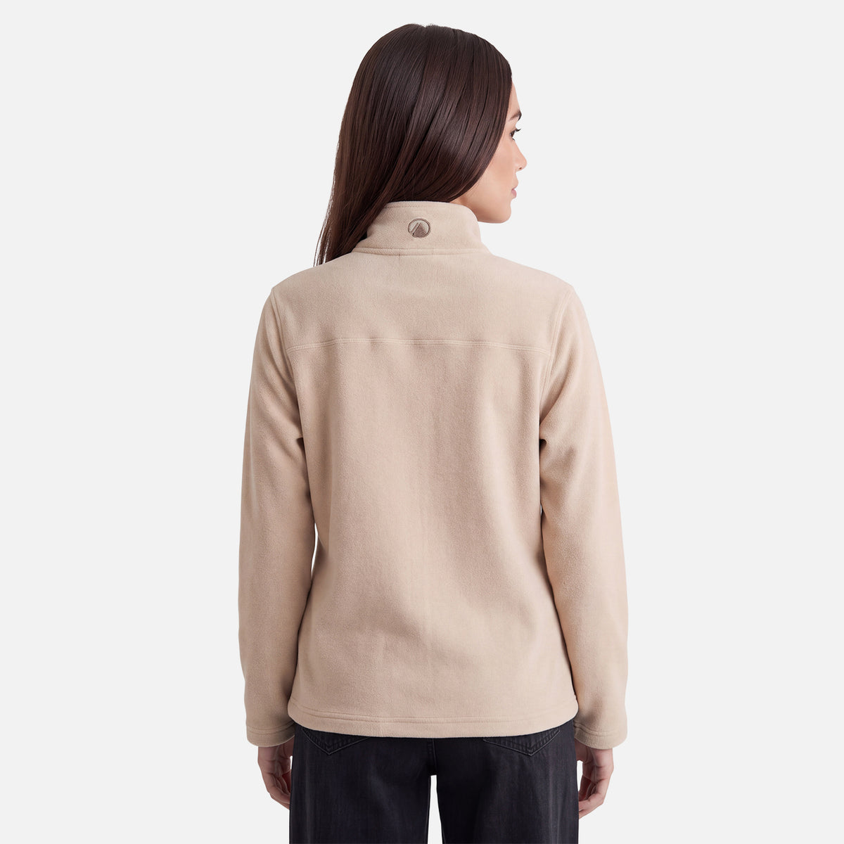 Polar Mujer Elemental Therm-Pro Full Zip Taupe Lippi