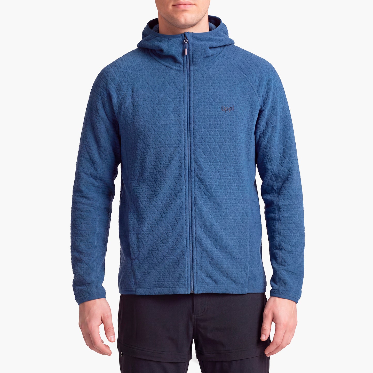 Polerón Hombre Jacaranda Nano-F Full Zip Hoody Azul Oscuro Lippi