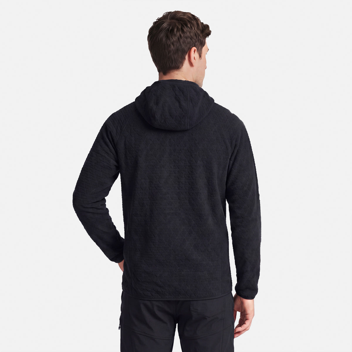 Polerón Hombre Jacaranda Nano-F Full Zip Hoody Negro Lippi