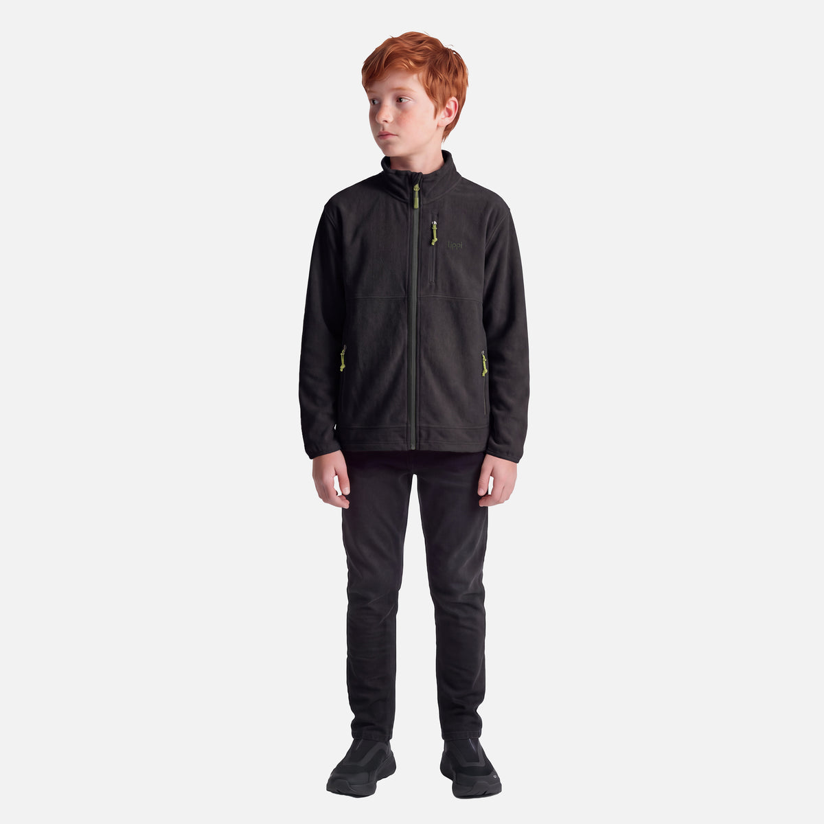 Polar Teen Boy E-One Therm-Pro Full Zip Negro Lippi