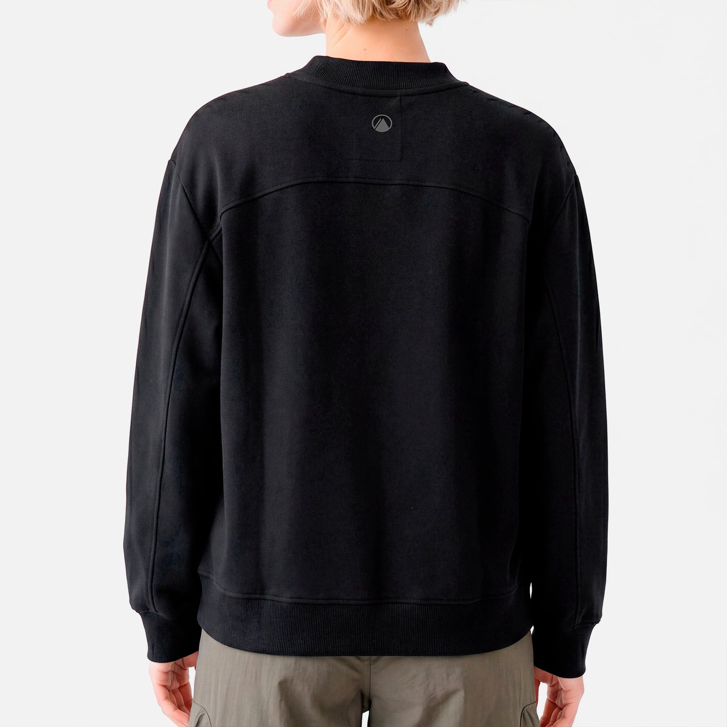 Polerón Mujer Ulmo Crewneck Sweatshirt Negro Lippi