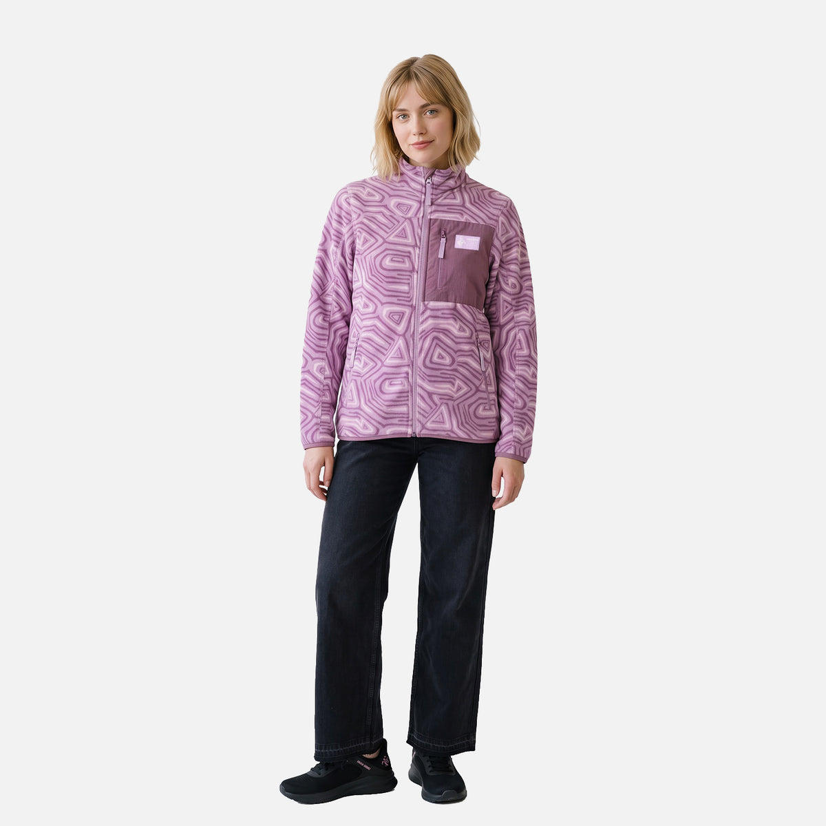 Polar Mujer Ruil Print Malva Haka Honu