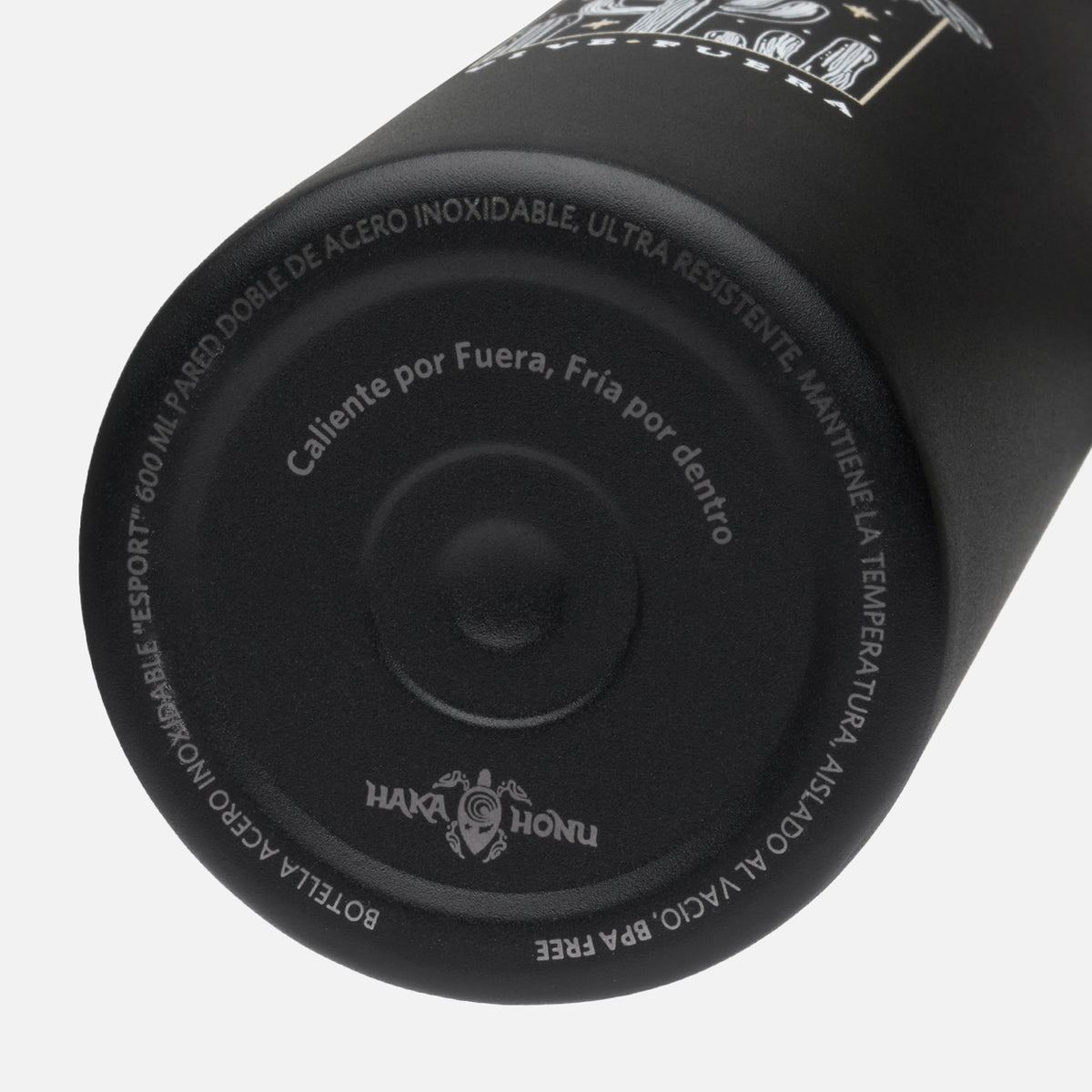 Botella Esport Negro Haka Honu
