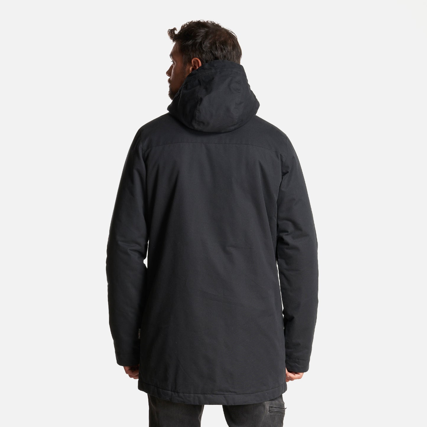 Chaqueta Hombre Peumo Canvas Hoody Jacket Negro Lippi