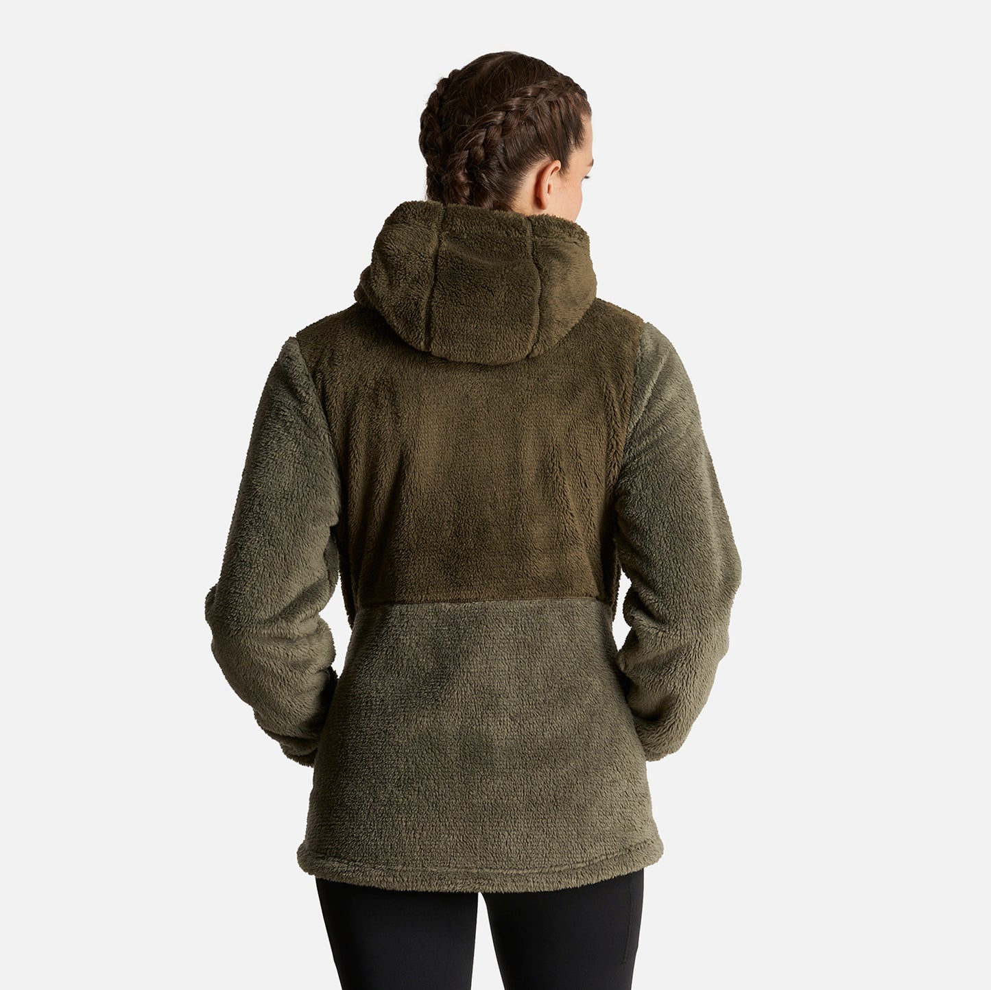 Chaqueta Mujer Bear Shaggy-Pro Hoody Jacket Verde Militar/Laurel Lippi