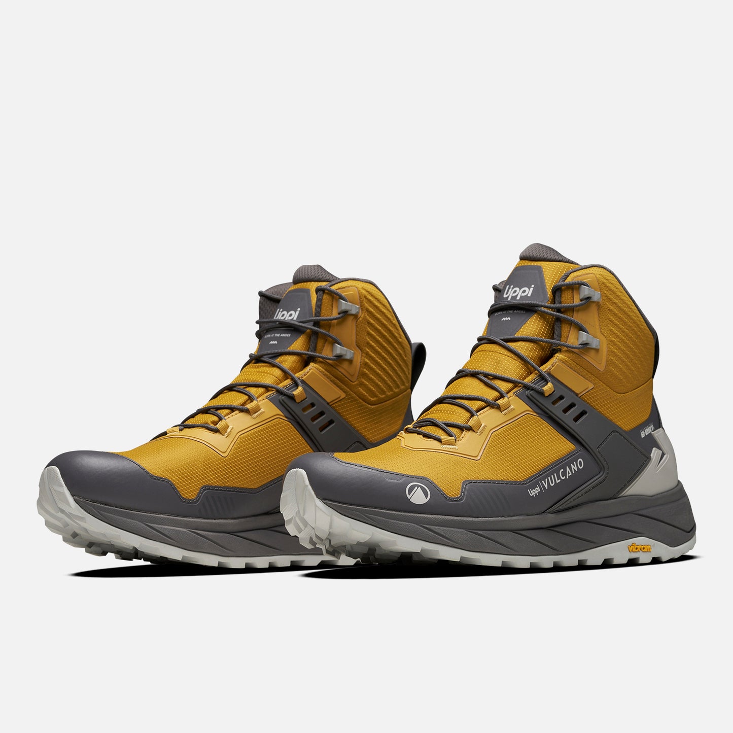 Zapatilla Hombre Atlas Mid Mostaza / Grafito Lippi