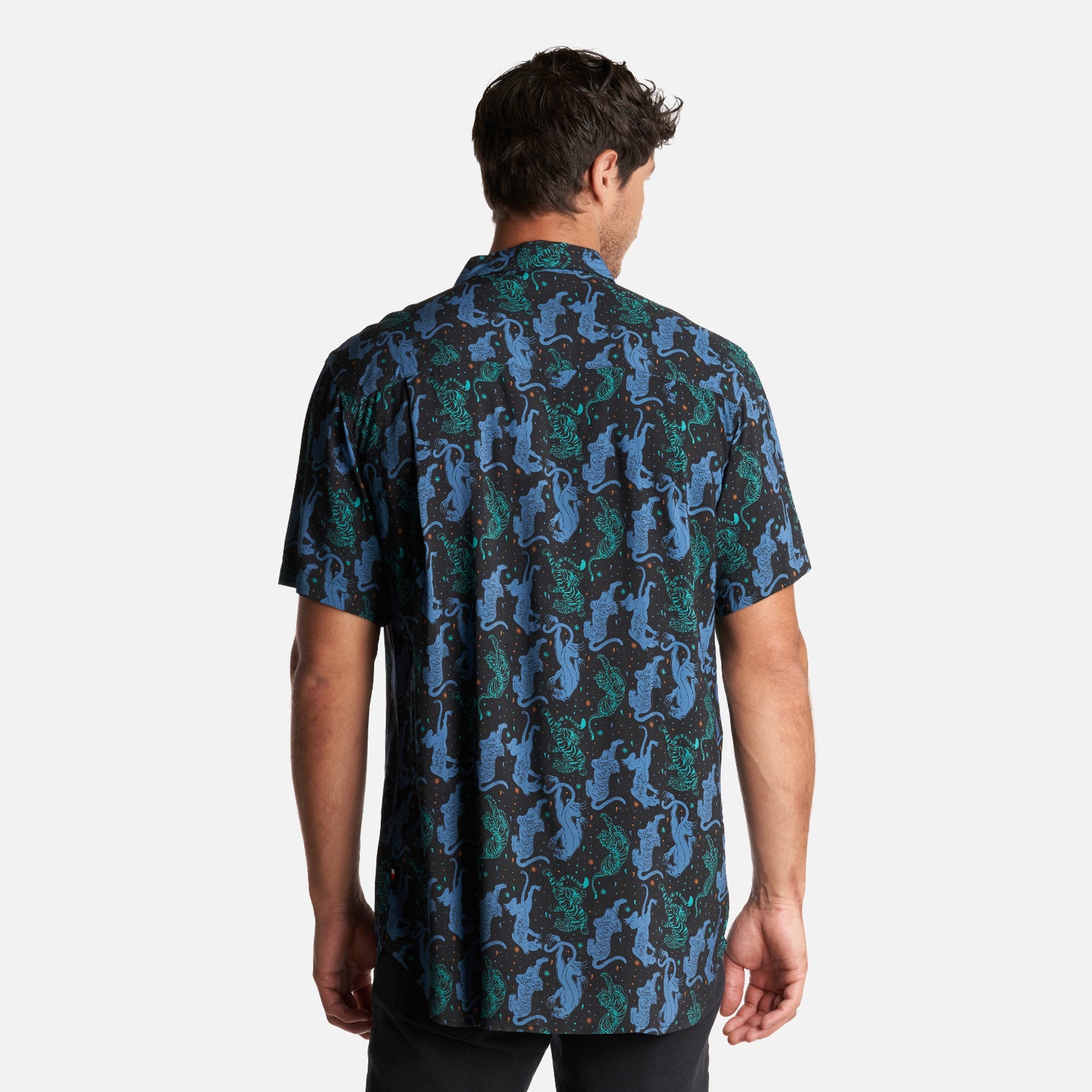 Camisa Hombre Anameizon Print Negro Haka Honu