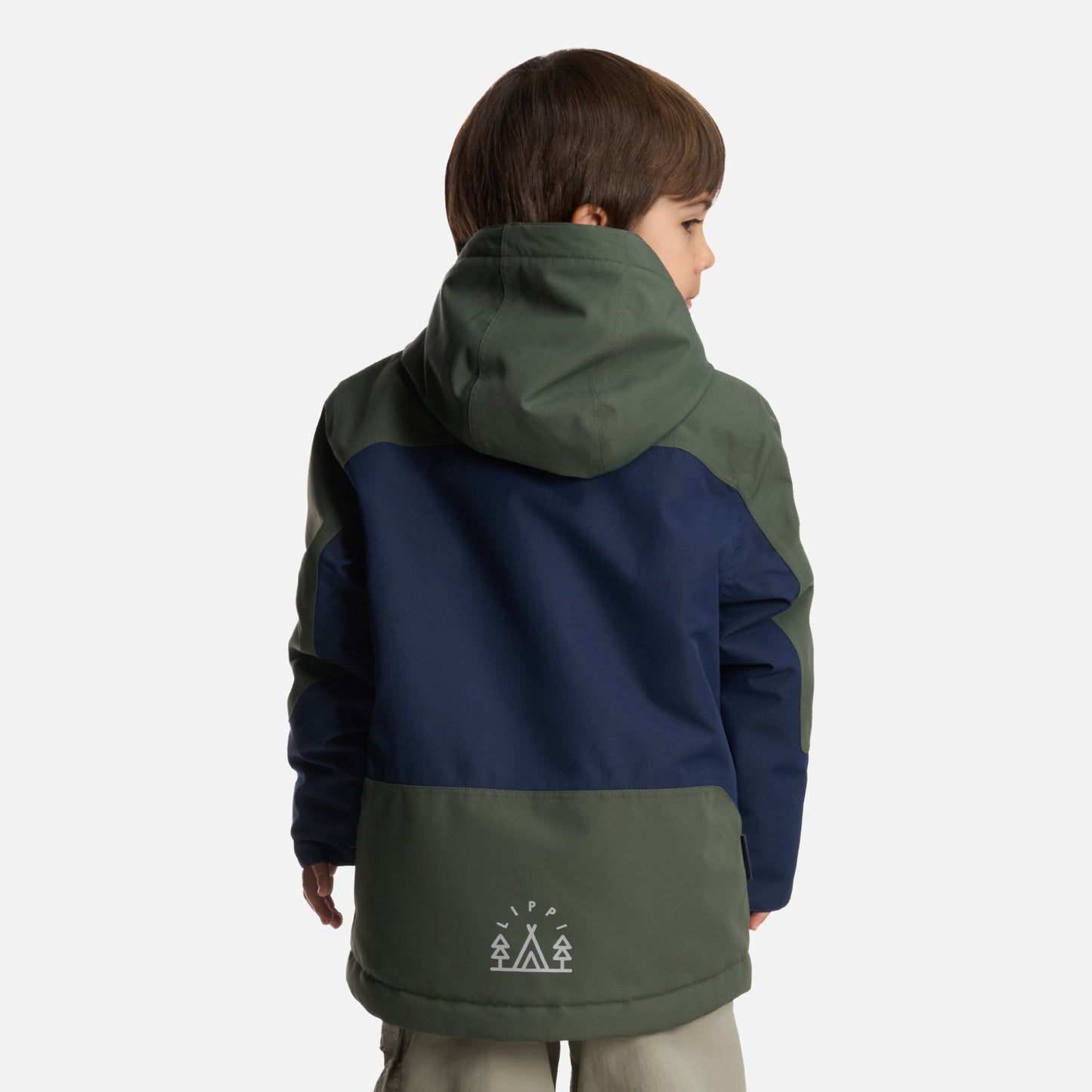 Chaqueta Niño Andes Snow B-Dry Hoody Jacket Azul Marino Lippi