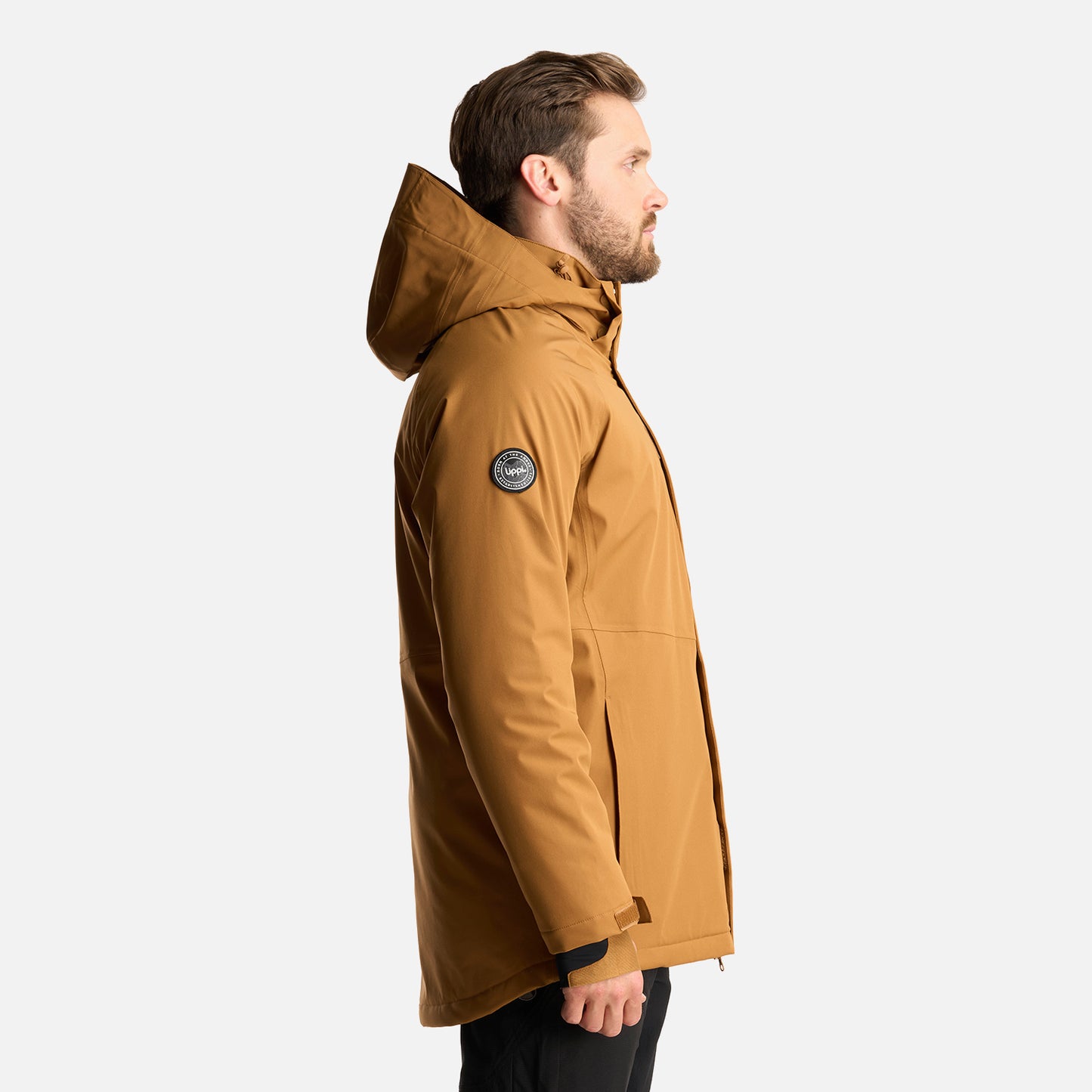 Chaqueta Hombre Andes B-Dry Hoody Jacket Cafe Claro Lippi