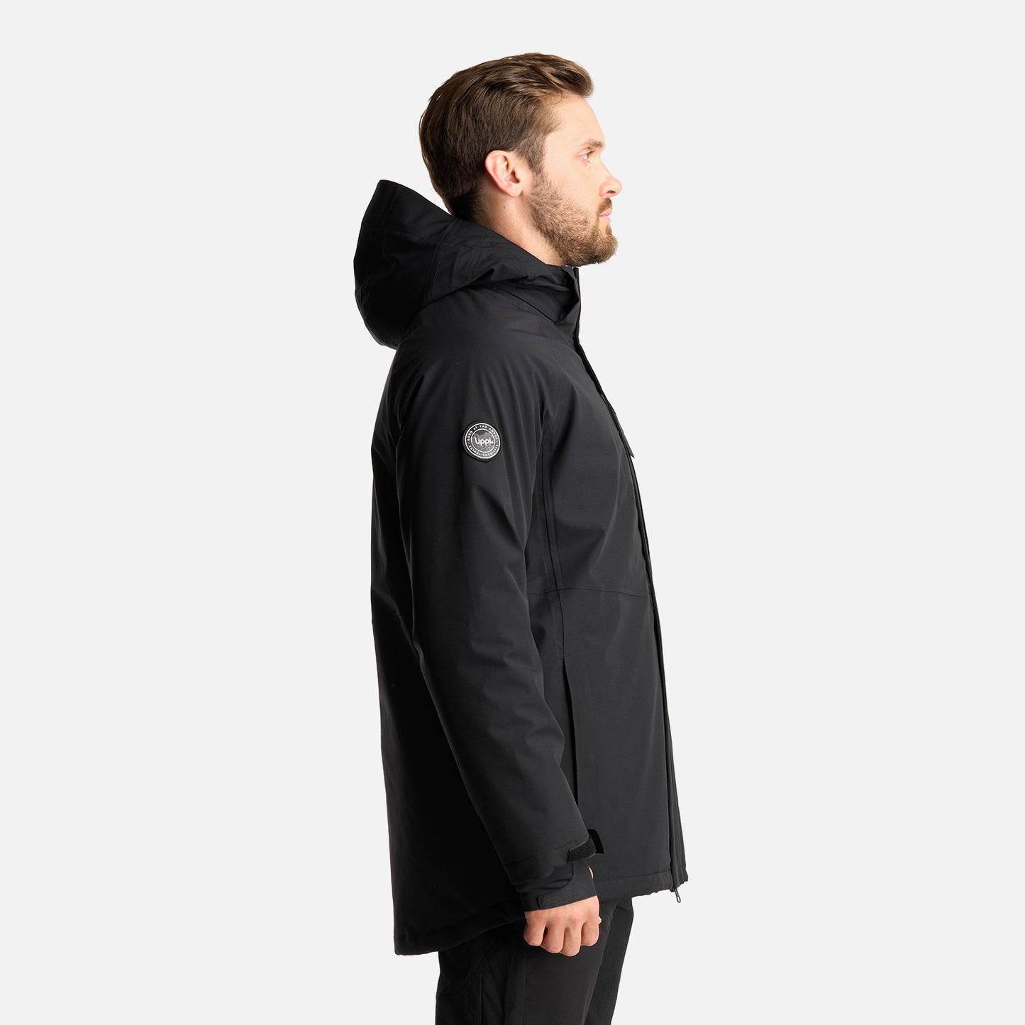 Chaqueta Hombre Andes B-Dry Hoody Jacket Negro Lippi